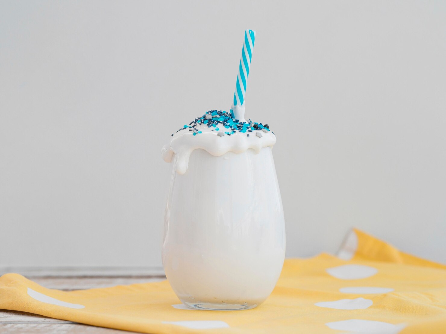 delicious milkshake dotted towel 23 2148601301